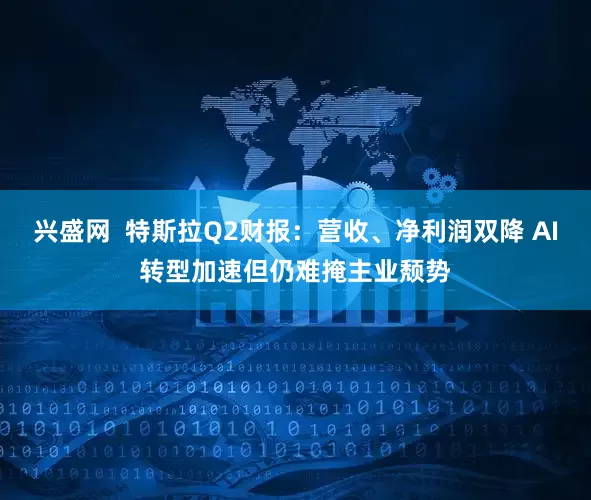 兴盛网  特斯拉Q2财报：营收、净利润双降 AI转型加速但仍难掩主业颓势
