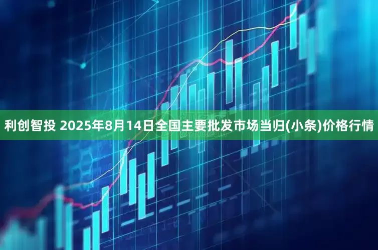 利创智投 2025年8月14日全国主要批发市场当归(小条)价格行情