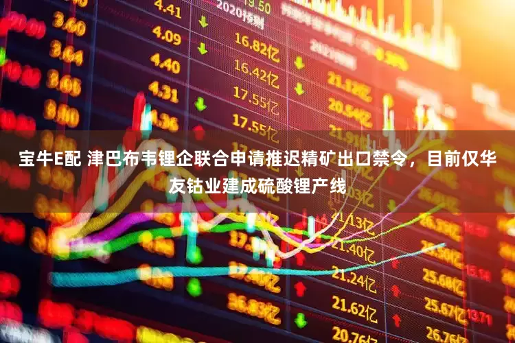 宝牛E配 津巴布韦锂企联合申请推迟精矿出口禁令，目前仅华友钴业建成硫酸锂产线